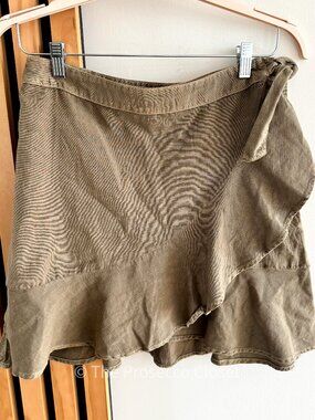 Y2K Boho Wrap Mini Skirt by ONeill (M)